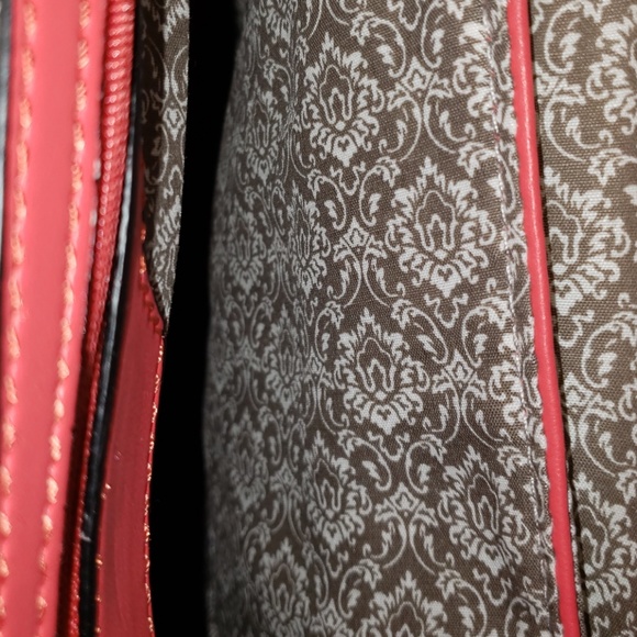 MODA CORAL satchel purse tote - Picture 4 of 8